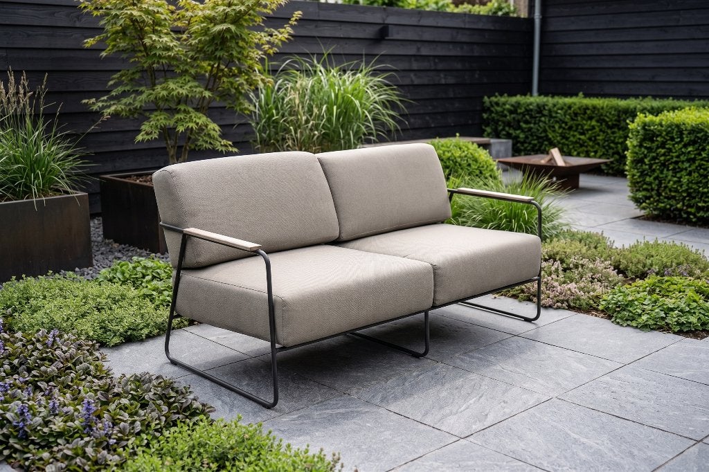 Outlet | Luxe Loungebank | 4 Seasons Outdoor | All-Weather |, Ophalen, Zo goed als nieuw, Aluminium