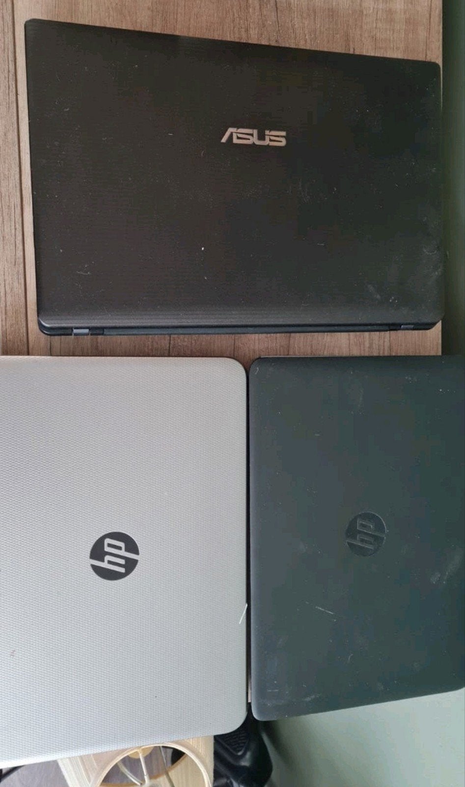 2x HP 1 Asus opknappers, Computers en Software, Ophalen, 32 GB of minder, 4 GB of minder