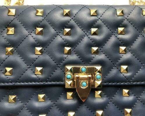 Blauwe tas [DM], Sieraden, Tassen en Uiterlijk, Tassen | Damestassen, Ophalen of Verzenden, Zo goed als nieuw, Blauw, Handtas