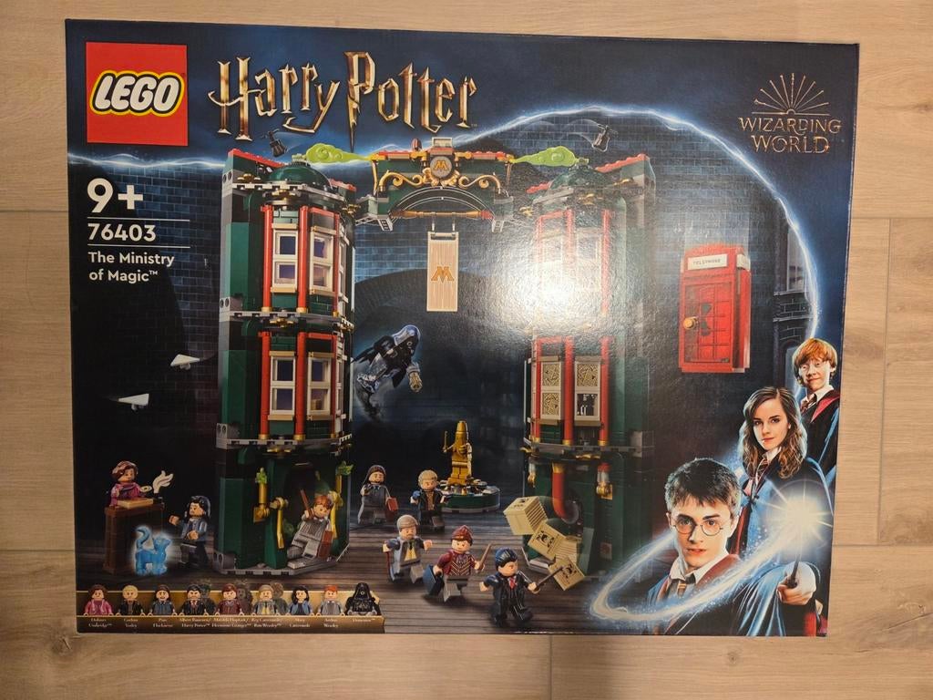 LEGO Harry Potter 76403 Het Ministerie van Toverkunst NIEUW, Lego, Ophalen of Verzenden, Complete set, Ongeopend/sealed