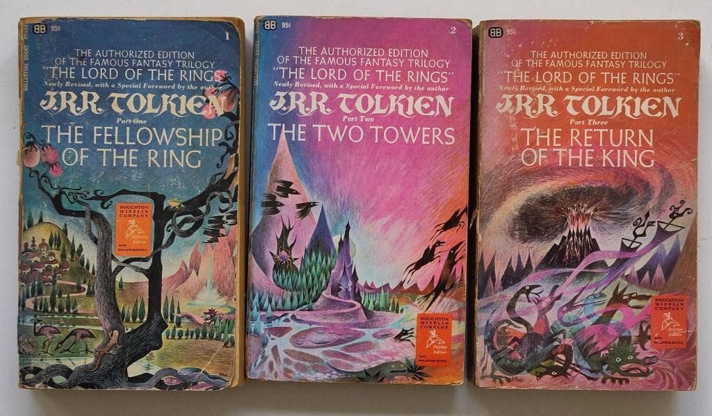 J.R.R. Tolkien - The Lord of the Rings (complete set) - 1971, Ophalen of Verzenden, Gelezen, Populaire fictie
