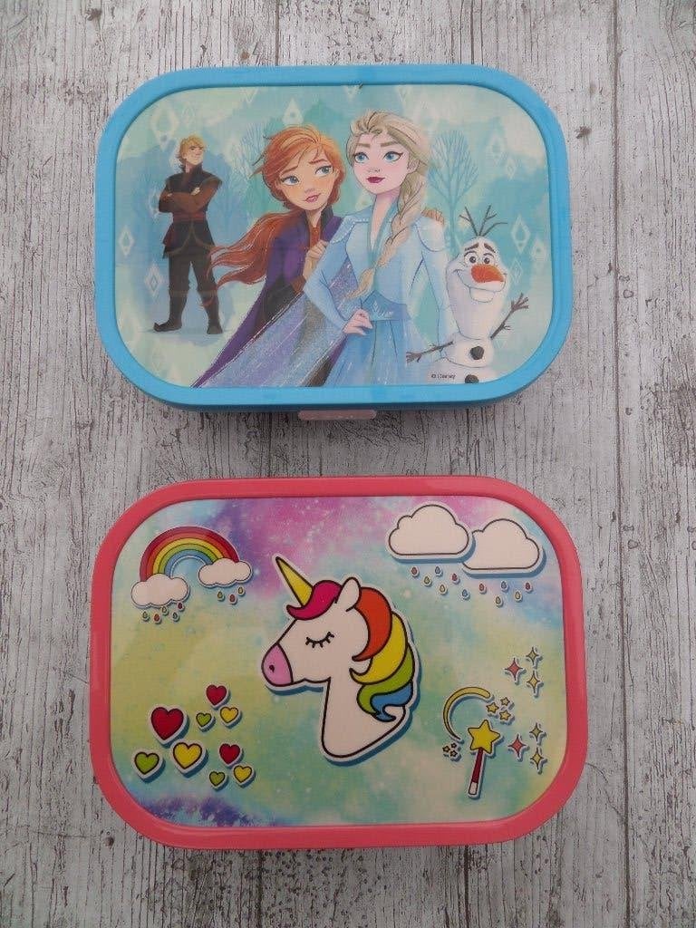 2 X Leuke Mepal Campus Kinder Broodtrommel Lunchbox School, Diversen, Ophalen of Verzenden, Zo goed als nieuw