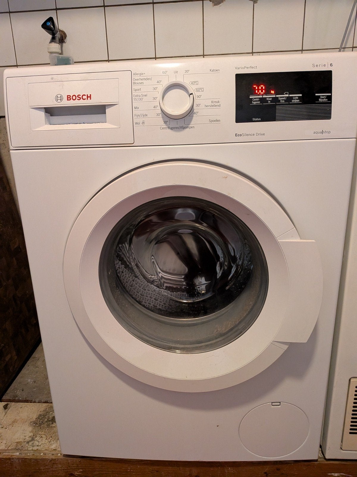 Nette Bosch Serie 6 Wasmachine (Stil & Zuinig)
Beschrijving: