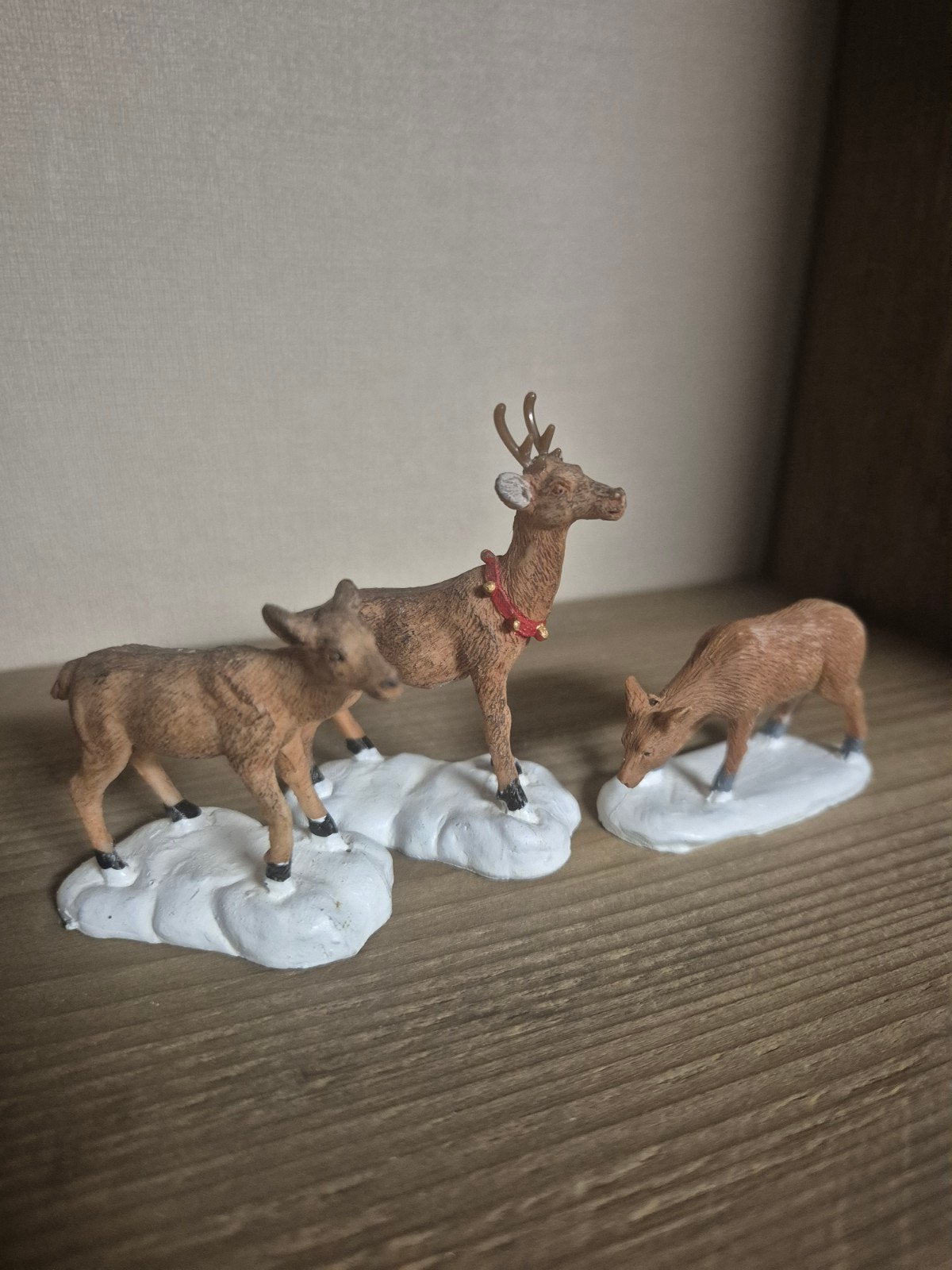 lemax set dieren kerstdorp kersthuisjes, Ophalen of Verzenden, Zo goed als nieuw
