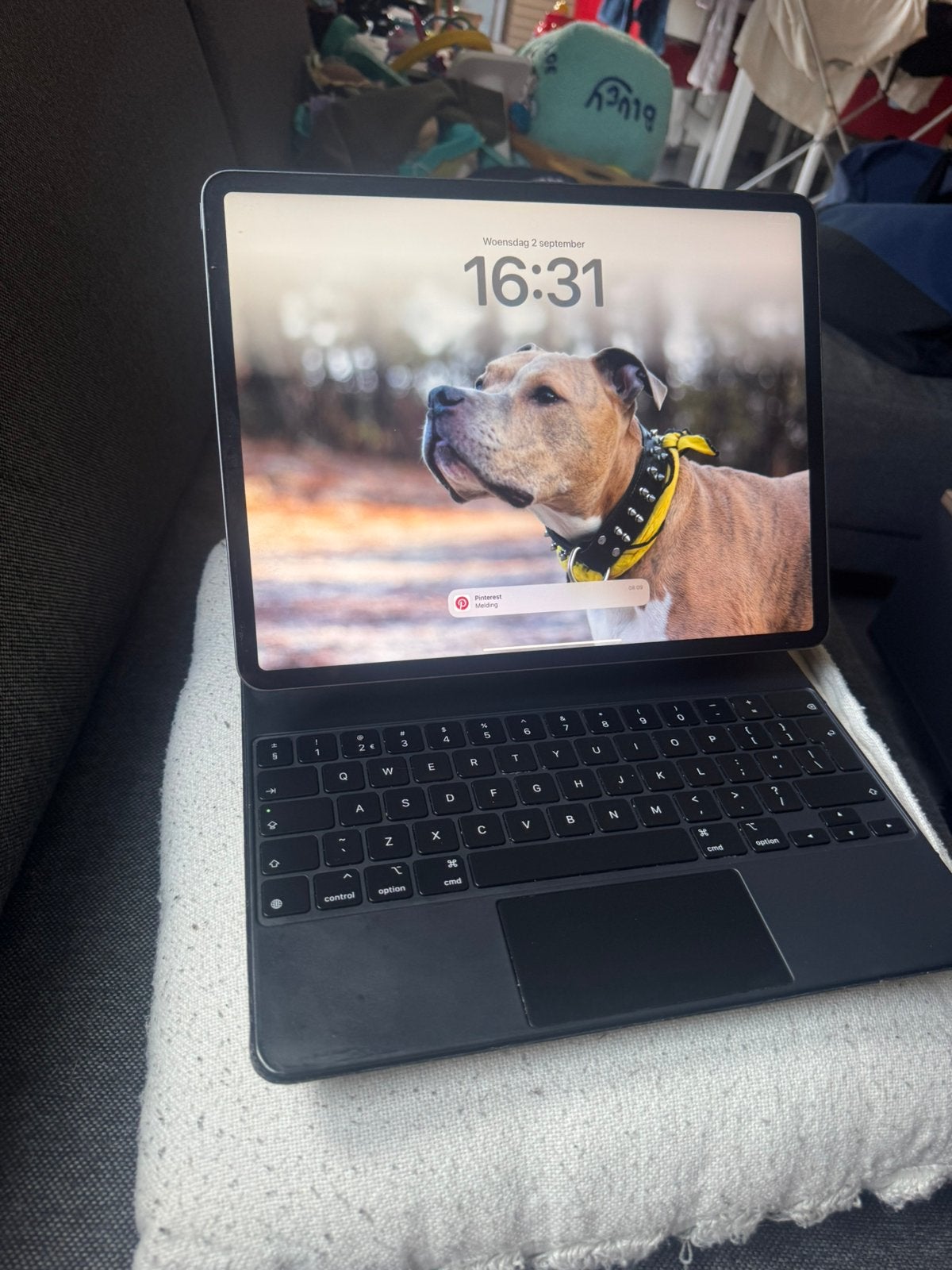 iPad Pro 12,9 inch 3e generatie 256GB + Magic Keyboard, Computers en Software, Apple iPads, Apple iPad, 12 inch, Ophalen of Verzenden