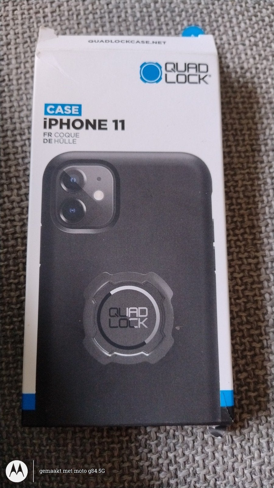 Quad Lock Case voor iPhone 11 - Zwart, Kunststof, IPhone 11, Zwart, Quad Lock