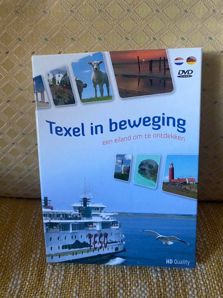 DVD: Texel in beweging - een eiland om te ontdekken, Ophalen of Verzenden, Zo goed als nieuw, Natuur
