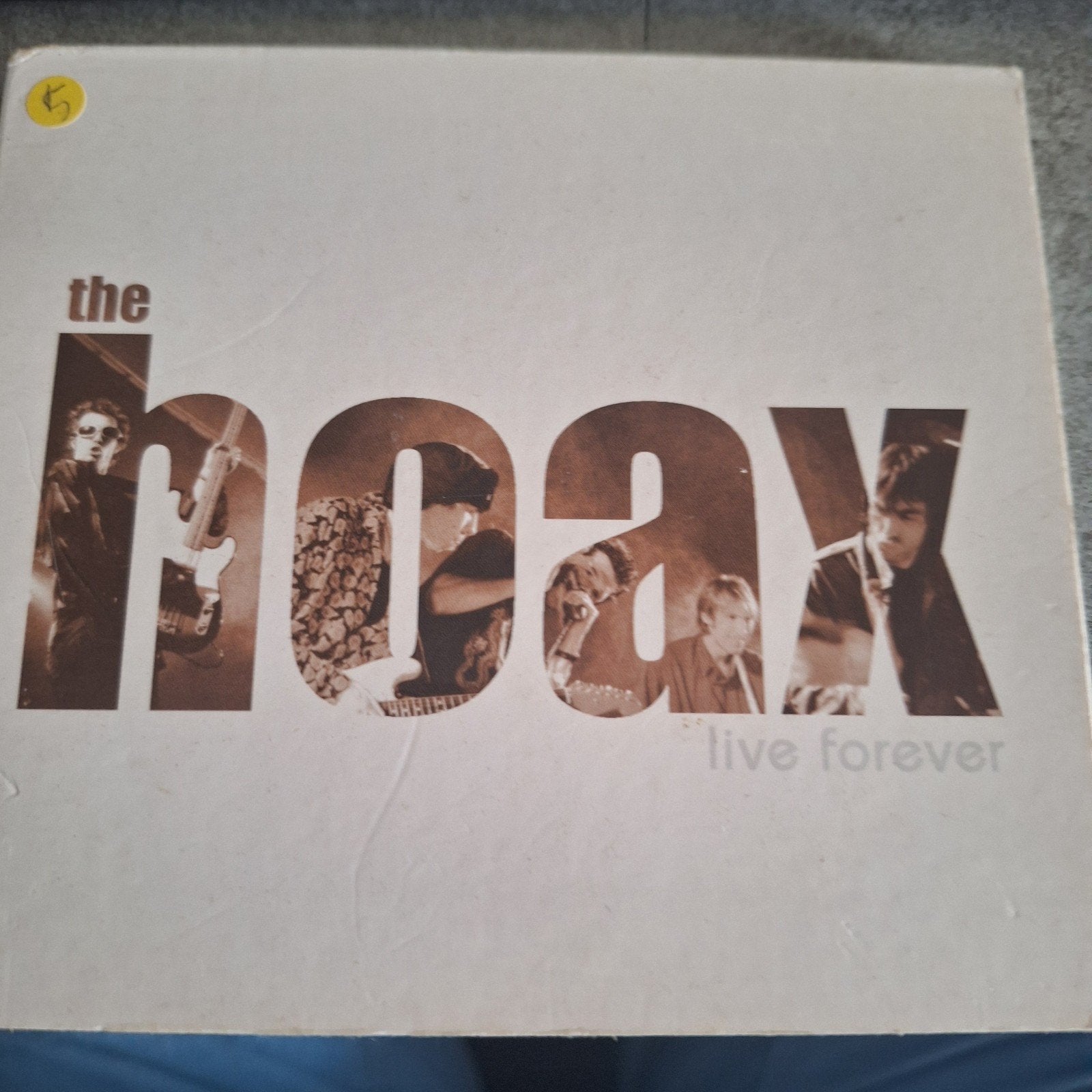 The Hoax - Live Forever CD (Blues Rock, 1999), Ophalen of Verzenden, Gebruikt