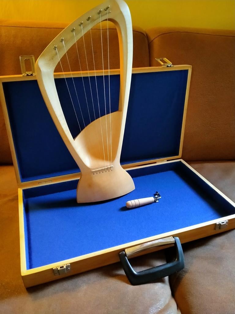 Choroi kinderharp set compleet lier, Ophalen of Verzenden, Gebruikt