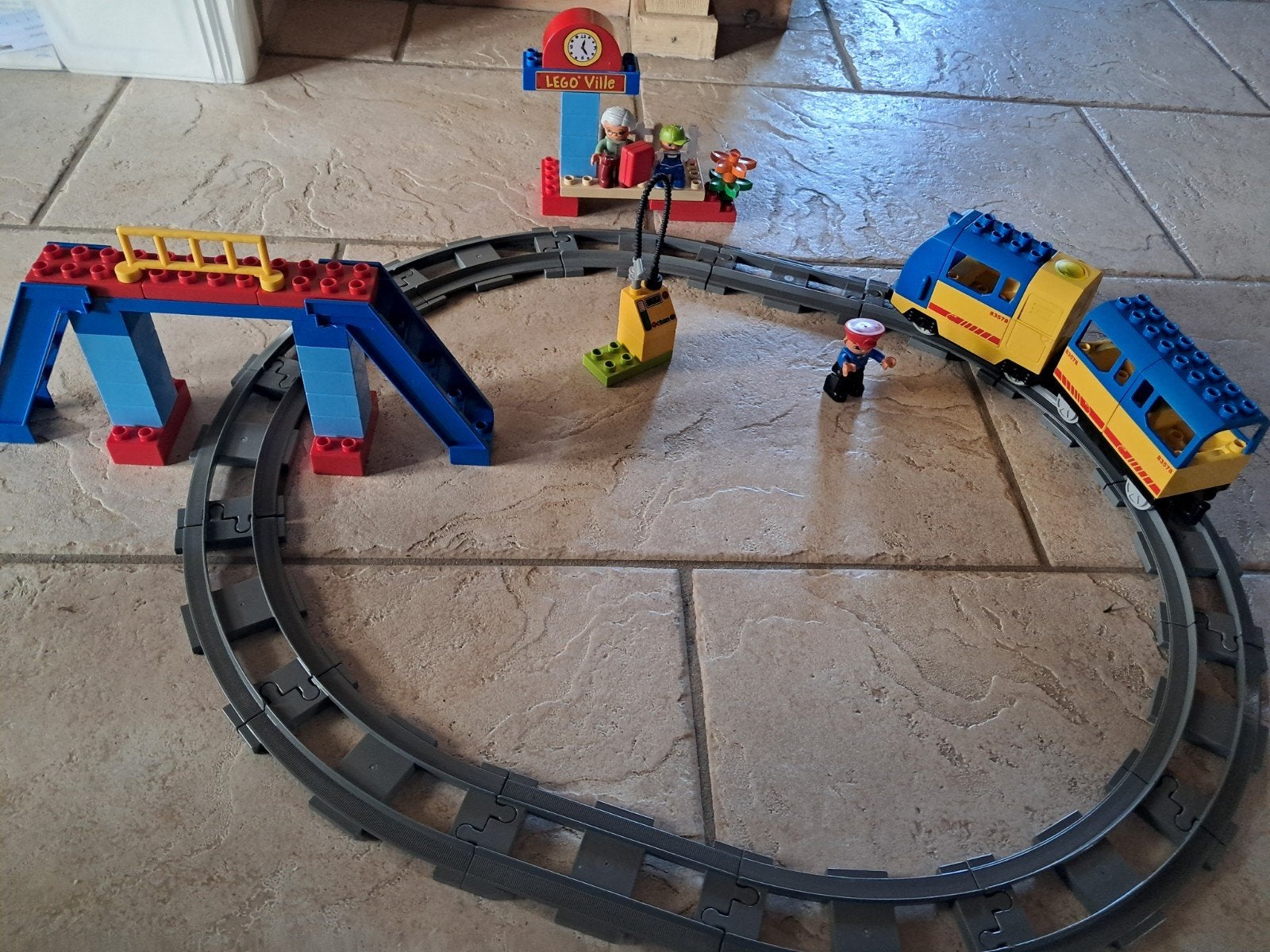 Duplo Treinset 5608, Ophalen of Verzenden, Zo goed als nieuw, Duplo
