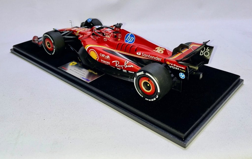 Ferrari SF-24 Monaco Charles LeClerc LS18F1063 Looksmart, Ophalen of Verzenden, Nieuw, Auto, Overige merken