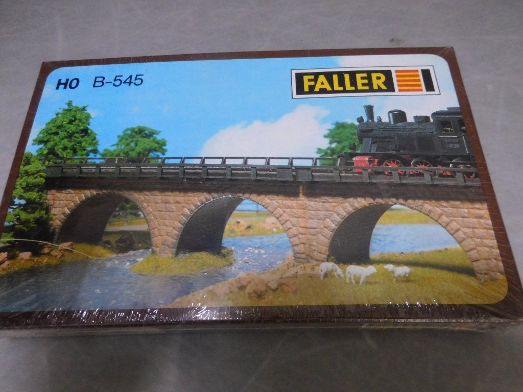 Faller B-545 HO viaductbouwset, Overige merken, Gelijkstroom of Wisselstroom, Brug, Tunnel of Gebouw, Nieuw