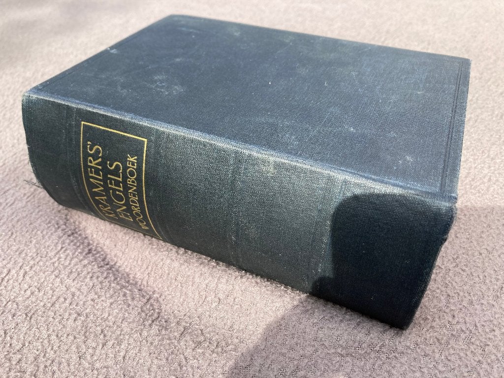 Kramers Engels Woordenboek 1954, Ophalen of Verzenden, Gelezen, Kramers, Nederlands