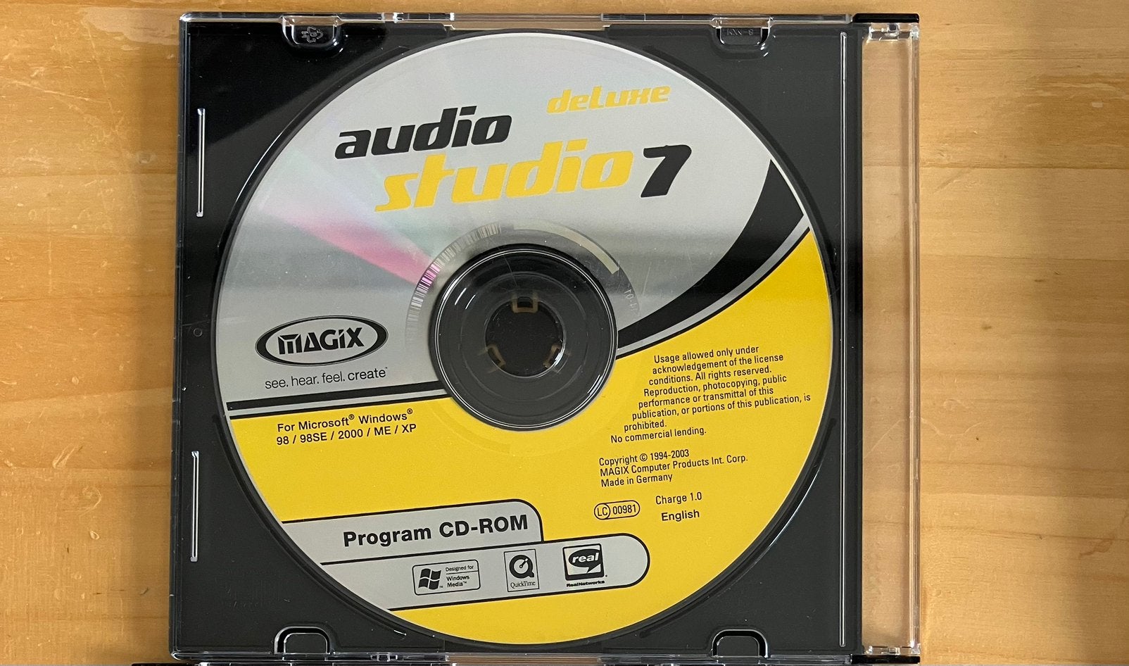 Magix Audio Studio 7 deluxe, Computers en Software, Ophalen of Verzenden, Zo goed als nieuw, Windows