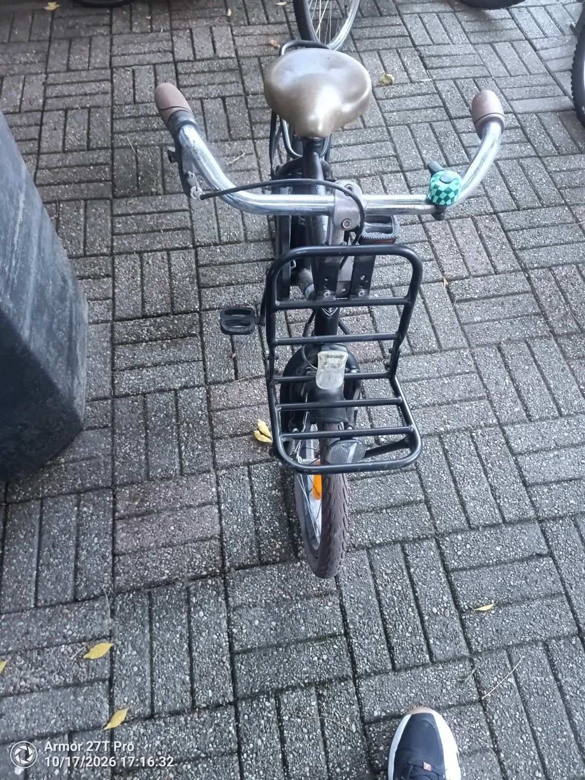 Alpina kinderfiets met voordrager, Ophalen, Terugtraprem, 16 tot 20 inch, Alpina