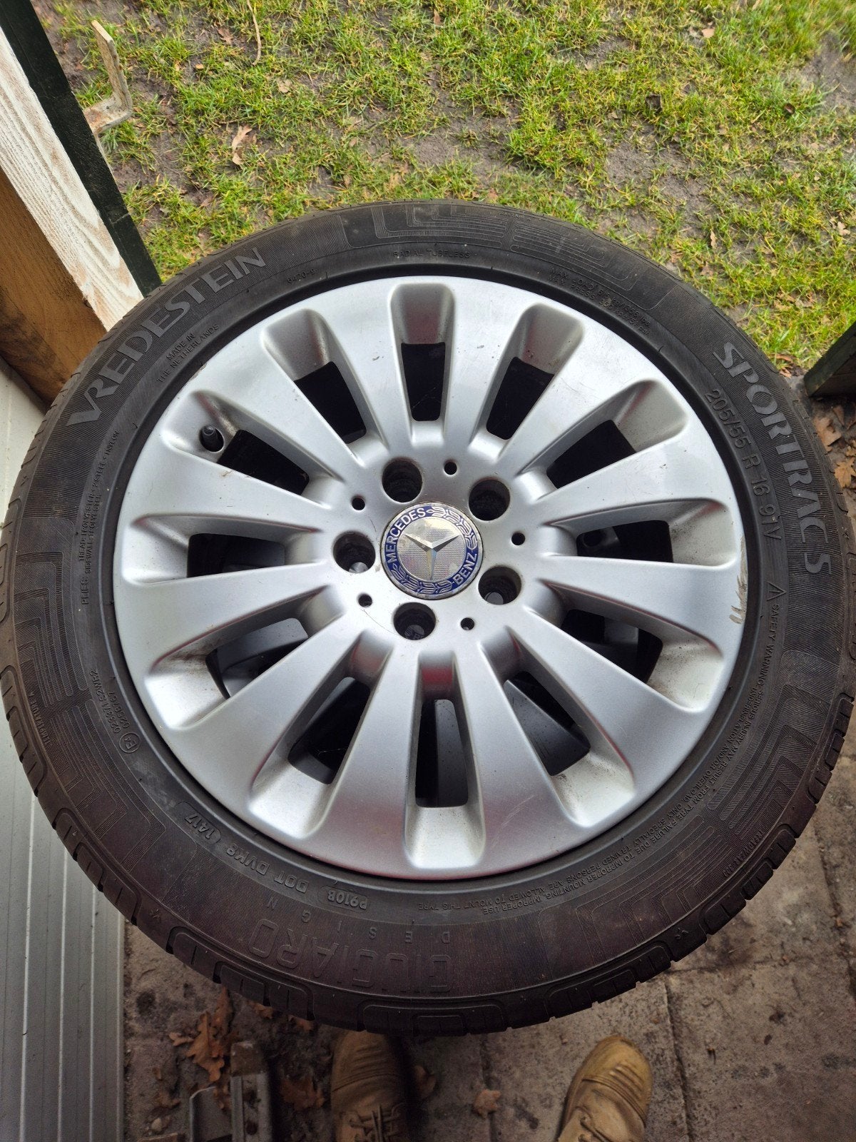 Mercedes-Benz 16" Elegance velgen 5x112, Auto-onderdelen, Banden en Velgen, Ophalen, 16 inch, Banden en Velgen, 205 mm