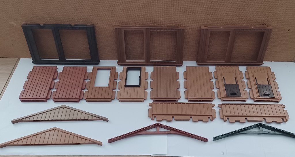 playmobil onderdelen steck huisjes, Ophalen of Verzenden, Gebruikt, Losse onderdelen