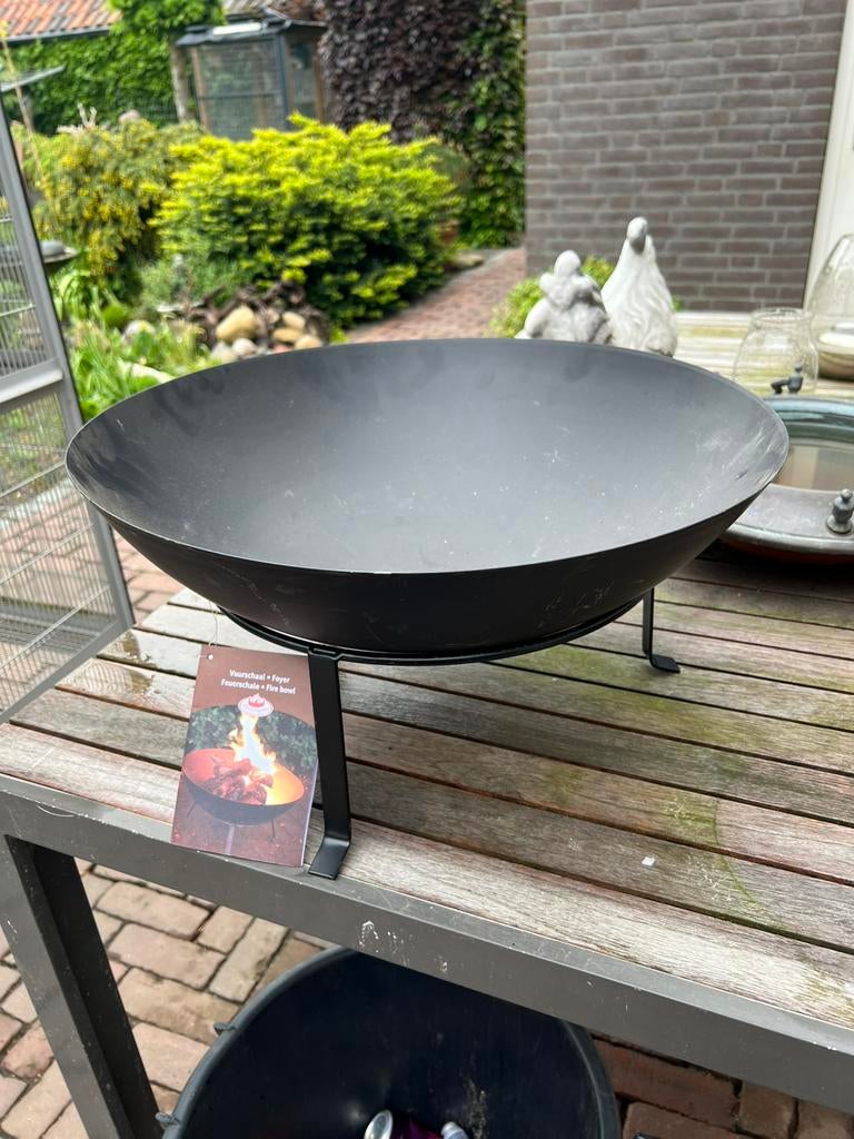 Vuurschaal (nieuw), Ophalen of Verzenden, Zo goed als nieuw