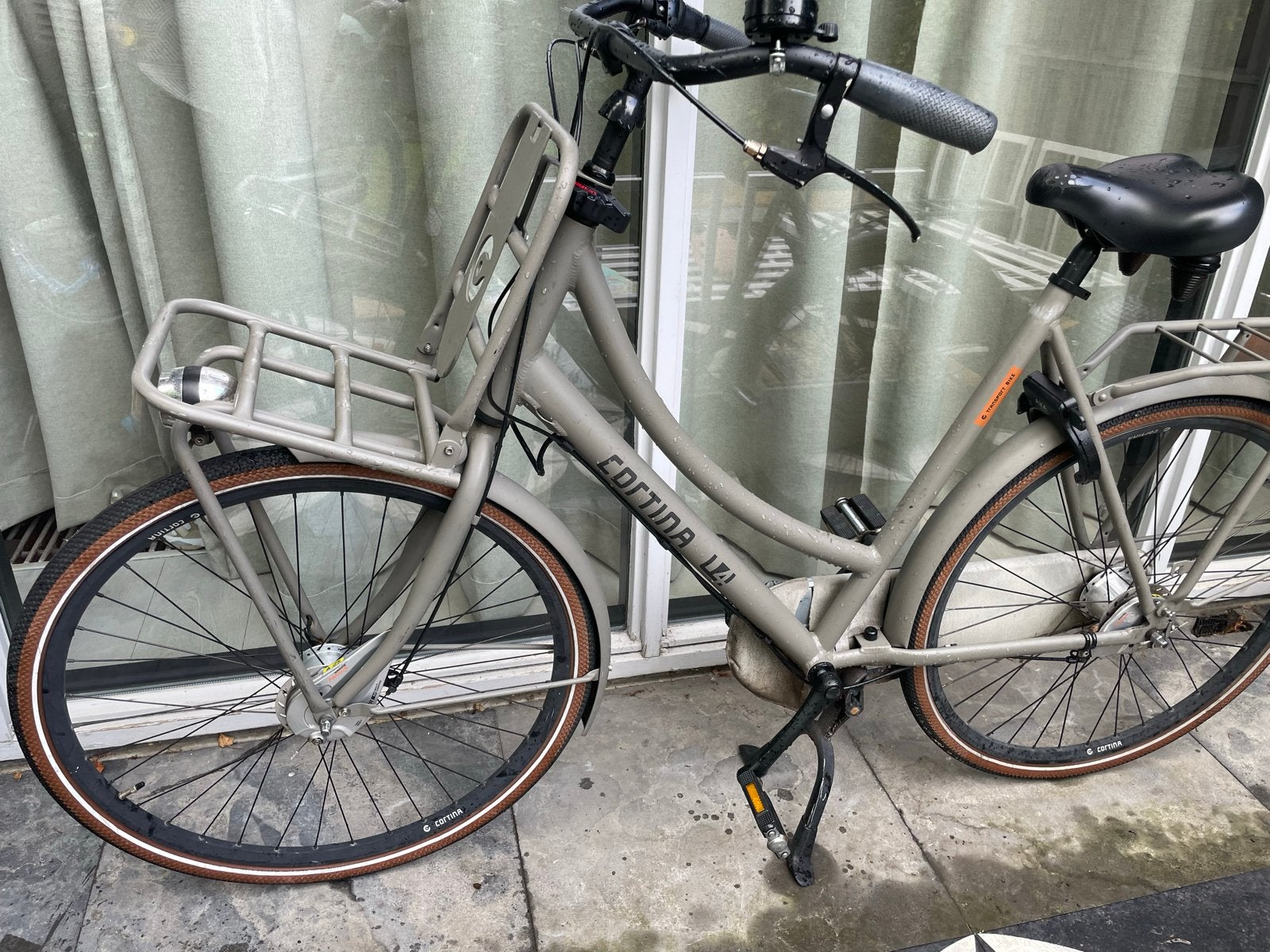 Cortina U4 Transportfiets - Gebruikt, Goede Staat, Gebruikt, Velgrem, Versnellingen, 56 cm of meer