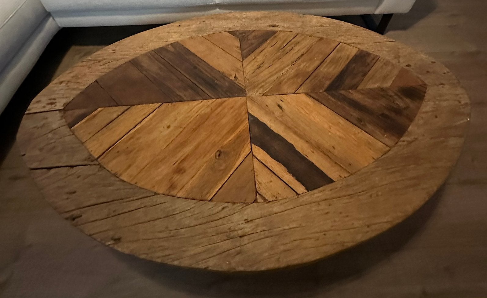 Handgemaakte salon tafel gratis, 100 tot 150 cm, Zo goed als nieuw, Minder dan 50 cm, Rechthoekig