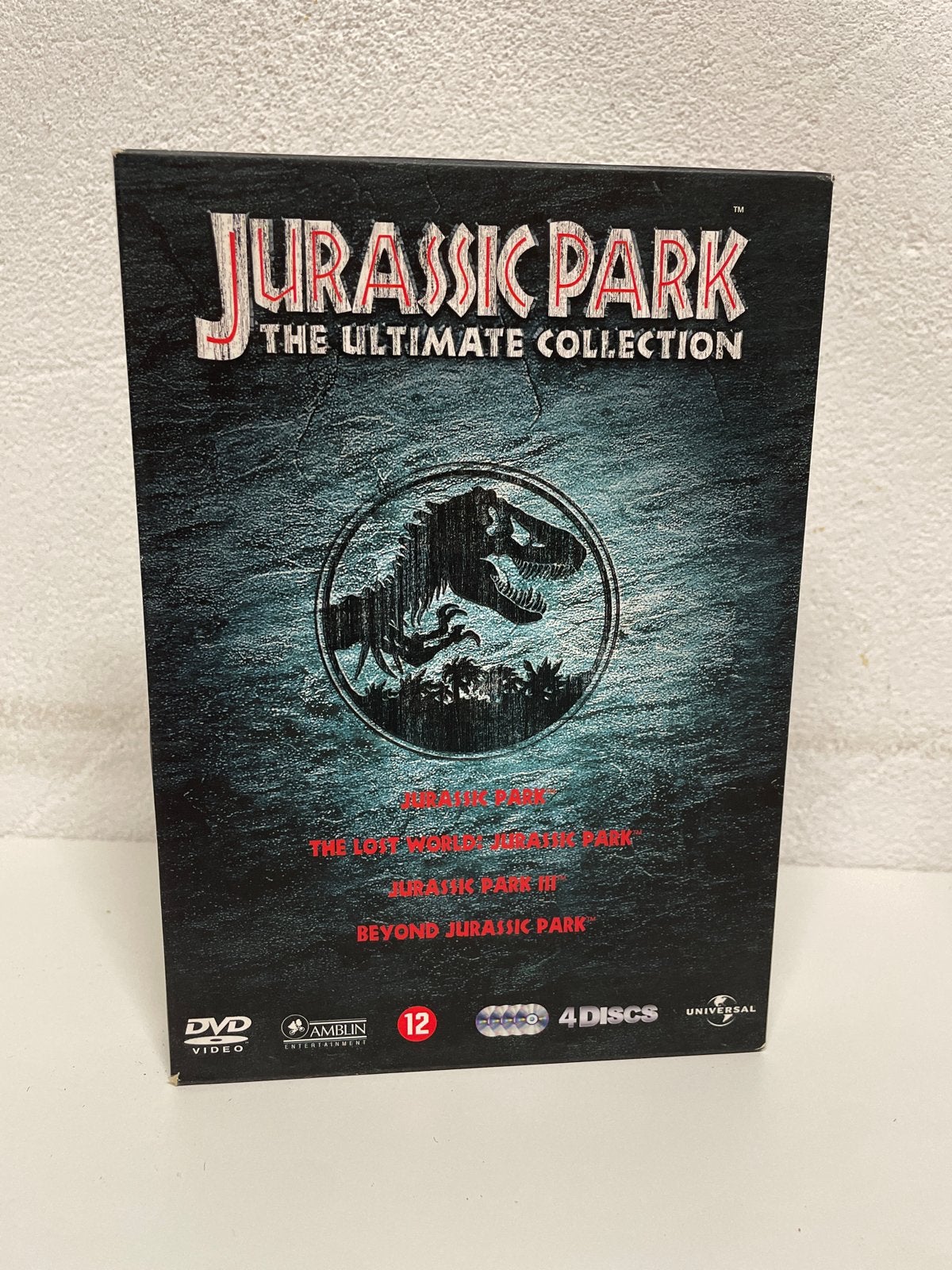 Jurassic Park: The Ultimate Collection DVD (4 Discs), Nederlands, Ophalen of Verzenden, Zo goed als nieuw, Vanaf 12 jaar