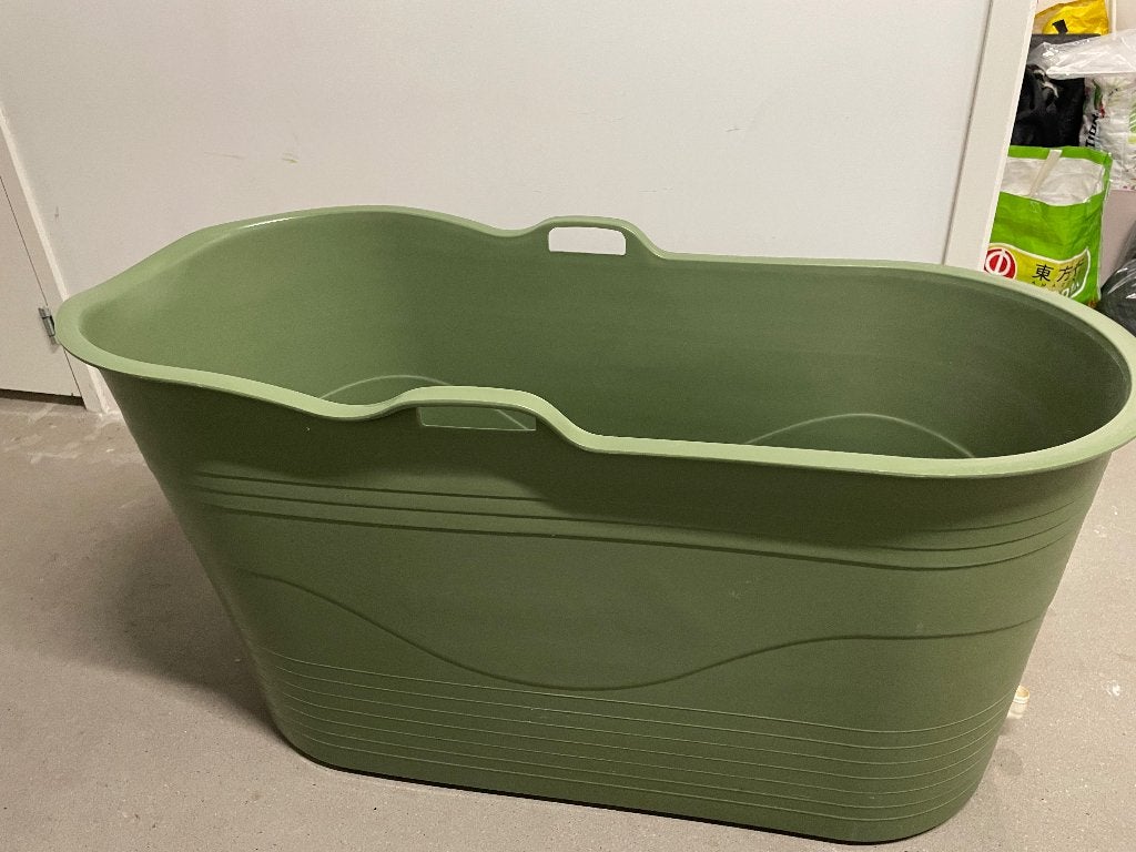 Bath Bucket XL (Green), Ophalen, Minder dan 80 cm, Opzetzwembad, Ovaal