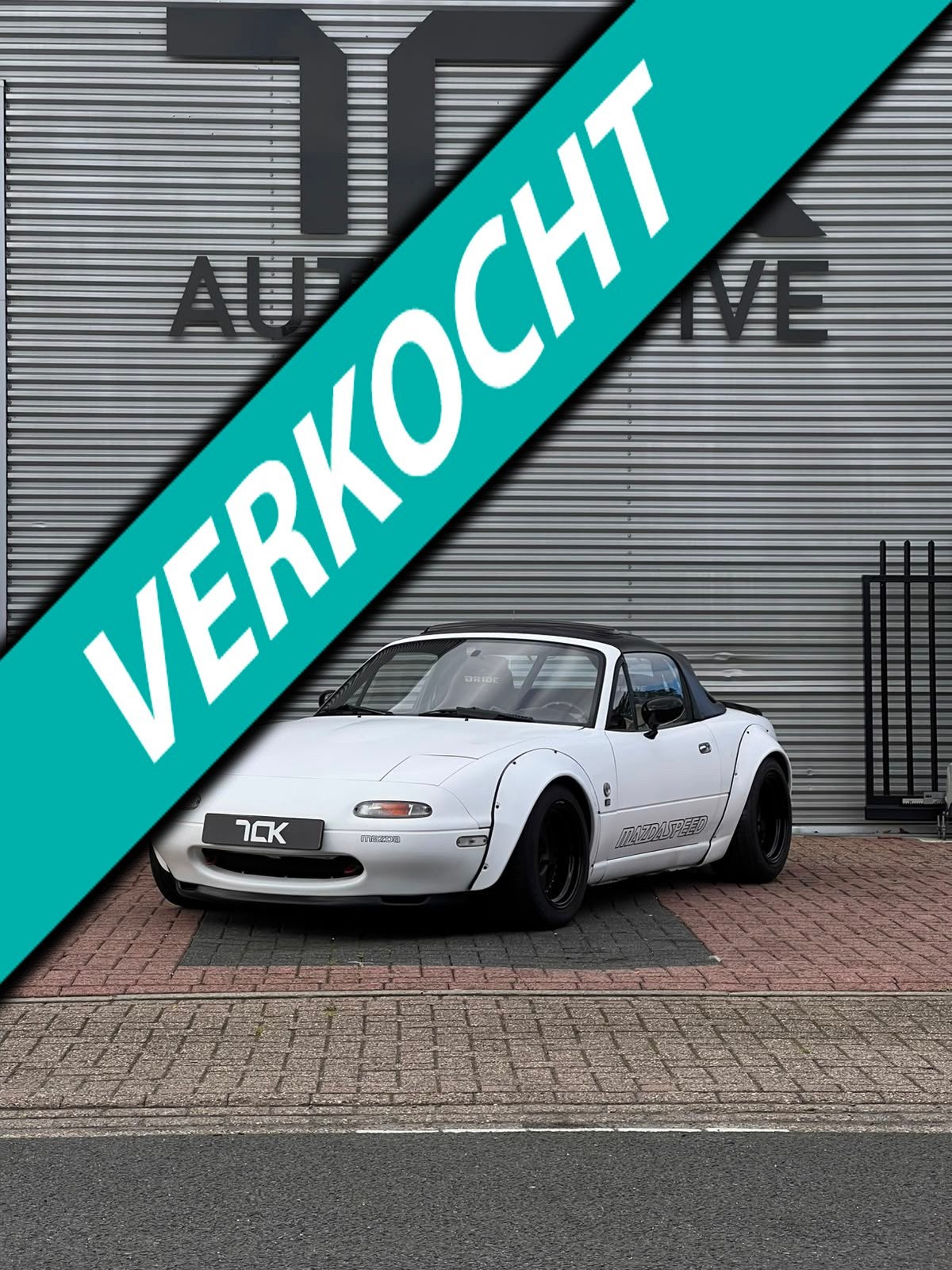 Mazda MX-5 1.6i | APK 4-27 | Hardtop | Widebody, Euro 2, Achterwielaandrijving, 4 cilinders, Wit