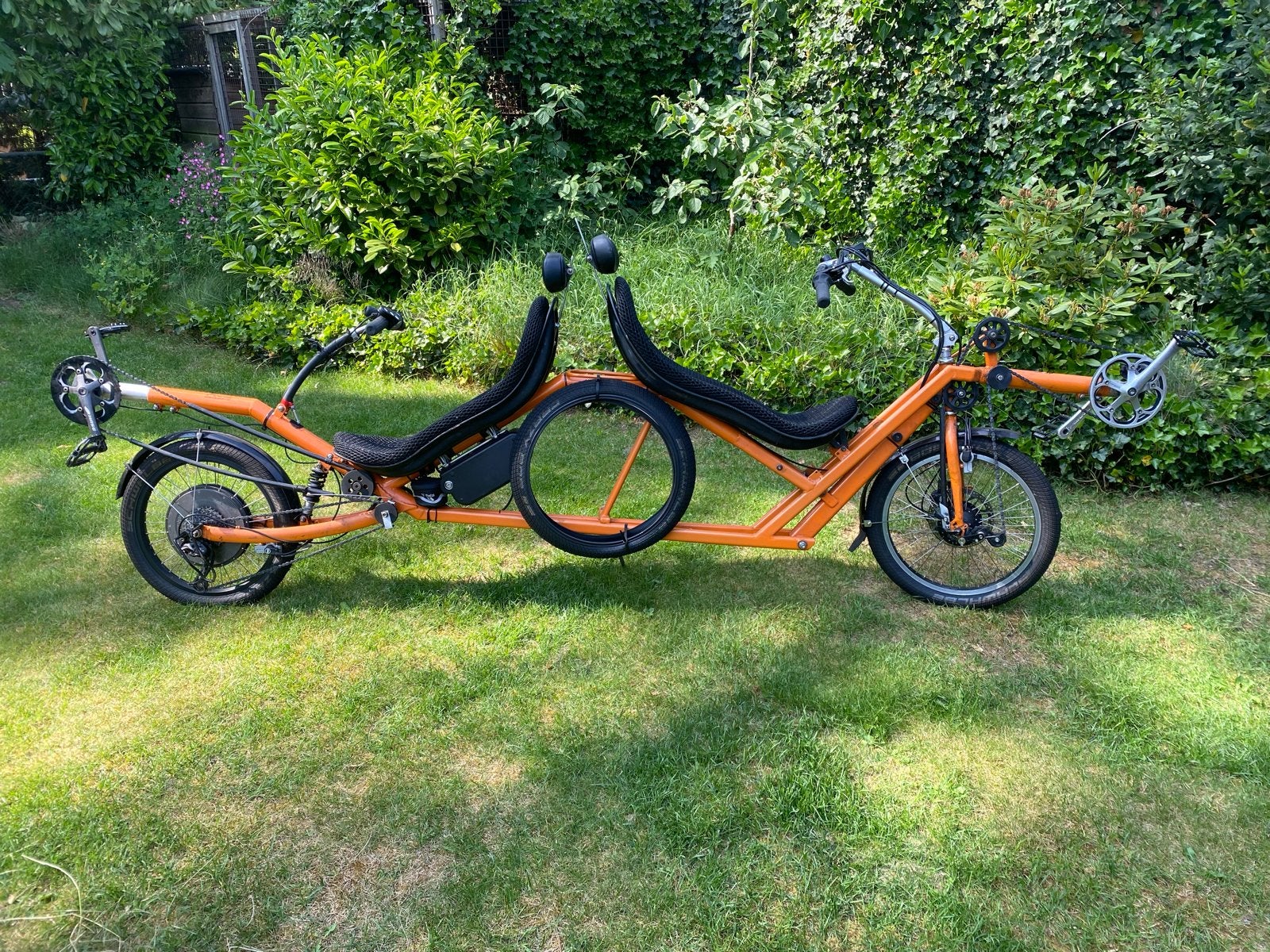 Unieke Ligtandem met Elektrische Ondersteuning, Overige merken, Gebruikt, Onderstuur, Ophalen of Verzenden
