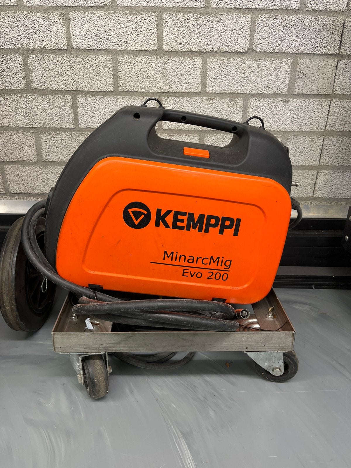 Kemppi MinarcMig Evo 200 lasapparaat, Ophalen, Gebruikt, 150 tot 250 ampère, Co2
