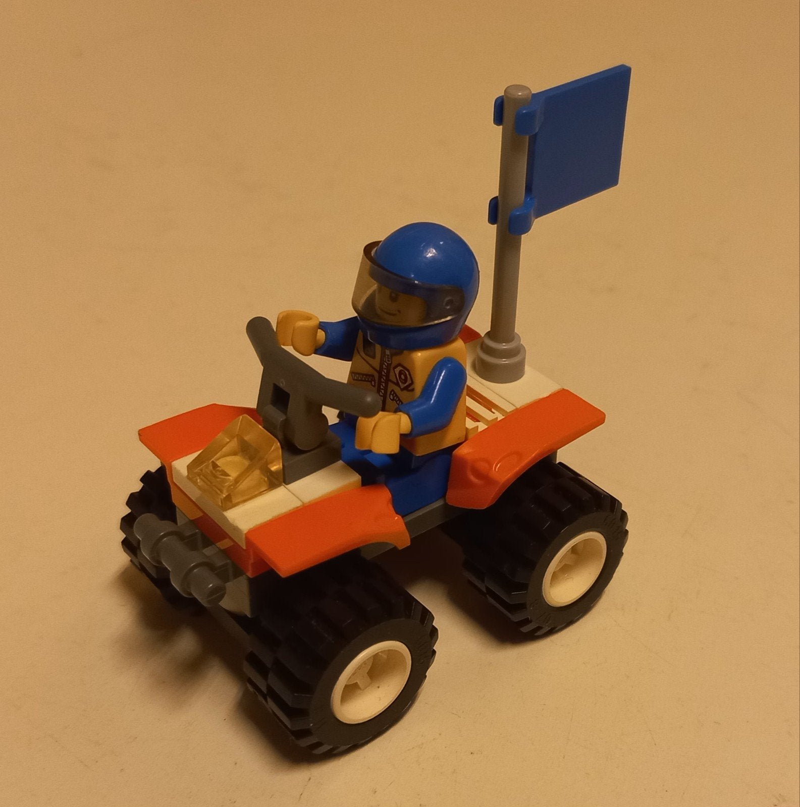 7763 Lego City quad, Compleet, Lego, Ophalen of Verzenden, Complete set