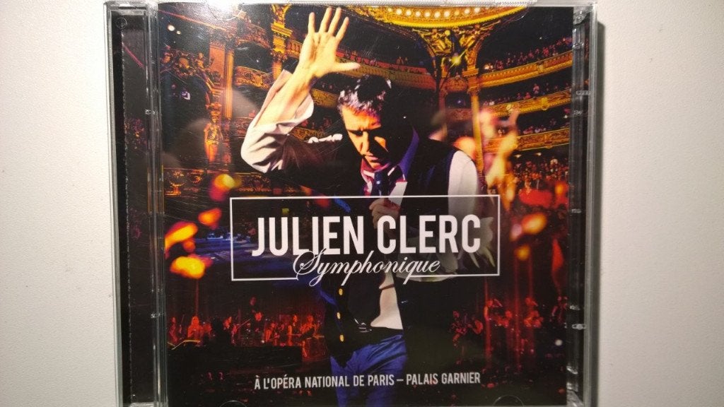 Julien Clerc - Symphonique, Cd's en Dvd's, Ophalen of Verzenden, Zo goed als nieuw, Album
