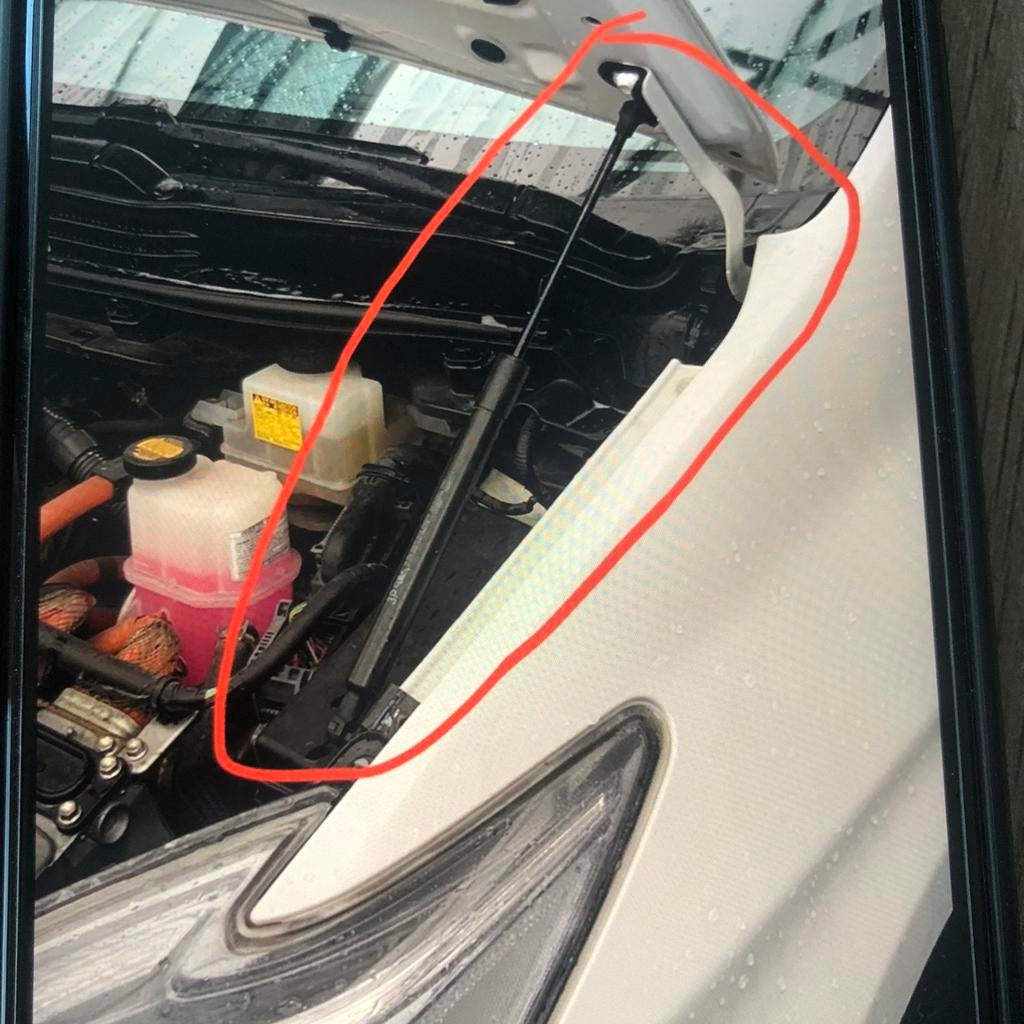 Heel uniek Motorkap Gasveer voor Toyota Prius, Ophalen of Verzenden