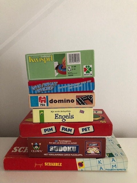 spellen pakket, Drie of vier spelers, Ophalen of Verzenden, Zo goed als nieuw, Diverse