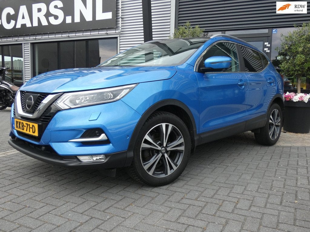 Nissan Qashqai 1.2 Tekna 17" PANORAMADAK|360 CAMERA|AIRCO|EL, Auto's, Nissan, Voorwielaandrijving, Gebruikt, Euro 6, 4 cilinders