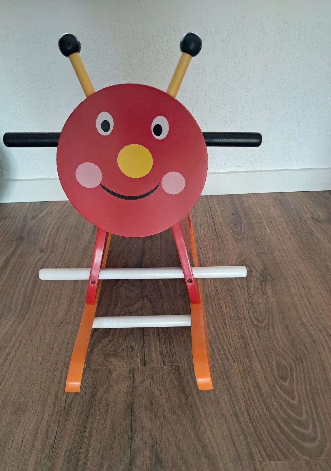 Houten hobbelbeest lieveheersbeestje, Ophalen