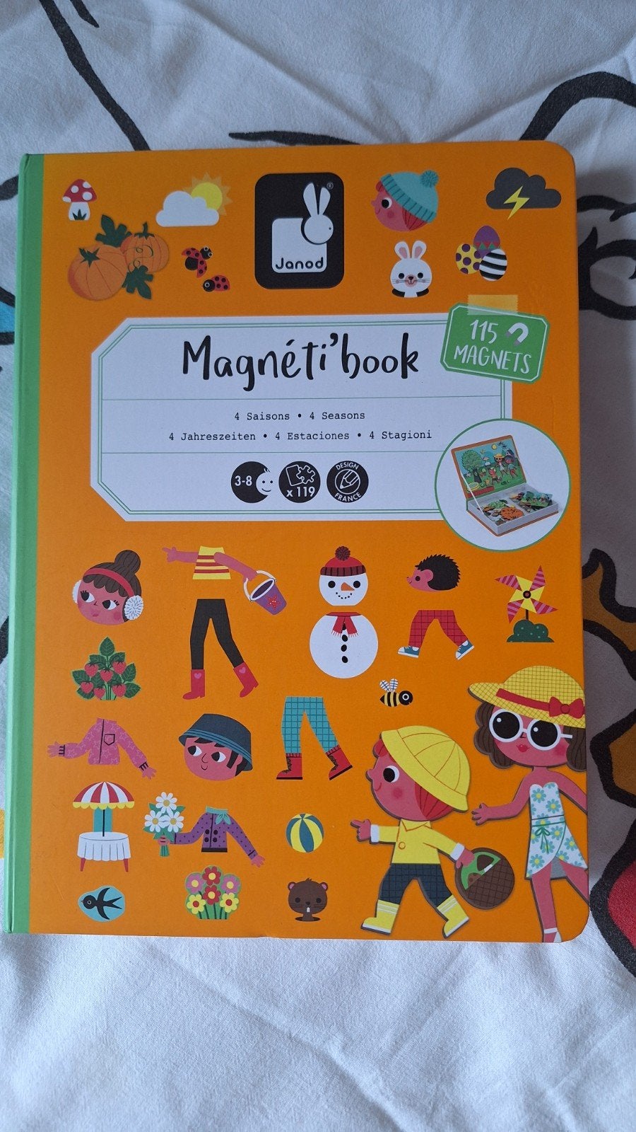 Janod Magneti'book - 4 Seizoenen, Ophalen of Verzenden, Gebruikt, Overige typen