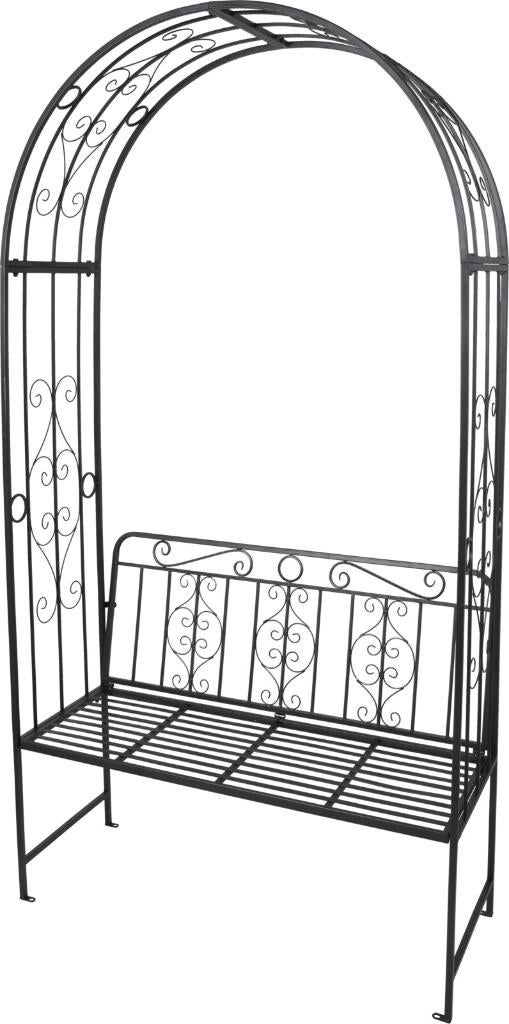 Rozenboog metaal en Rozenboog metaal met zitbank Aanbieding, Tuin en Terras, Tuinwanddecoratie, Ophalen, Nieuw