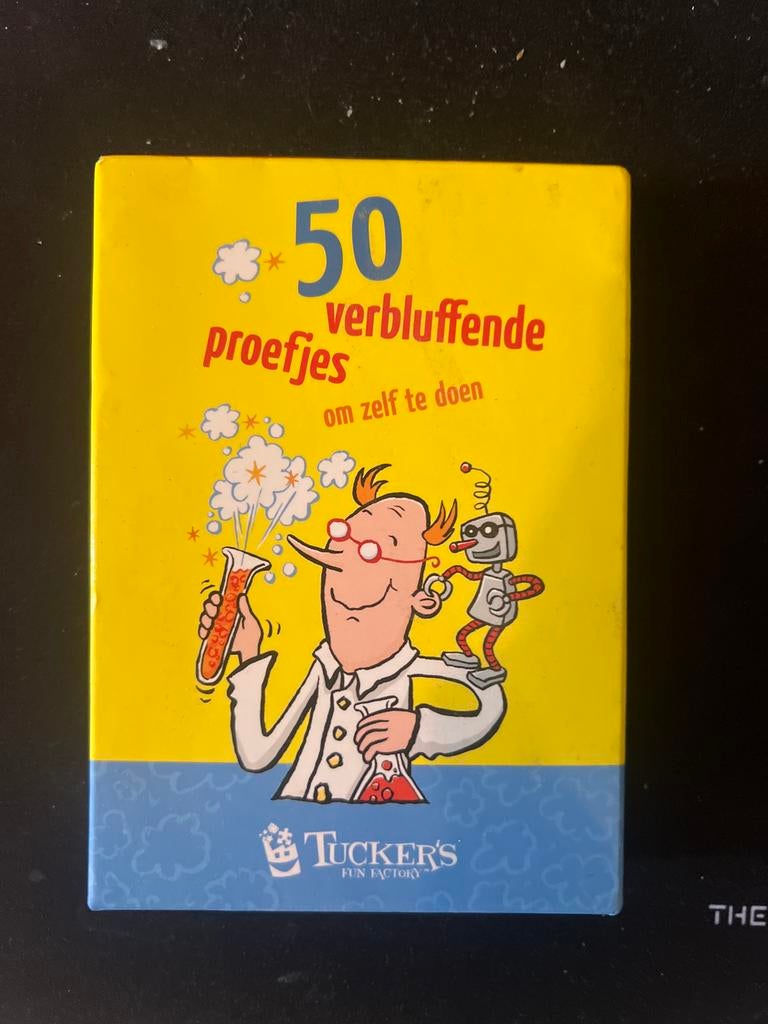 50 Verbluffende Proefjes om Zelf te Doen, Ophalen of Verzenden, Zo goed als nieuw, Ontdekken