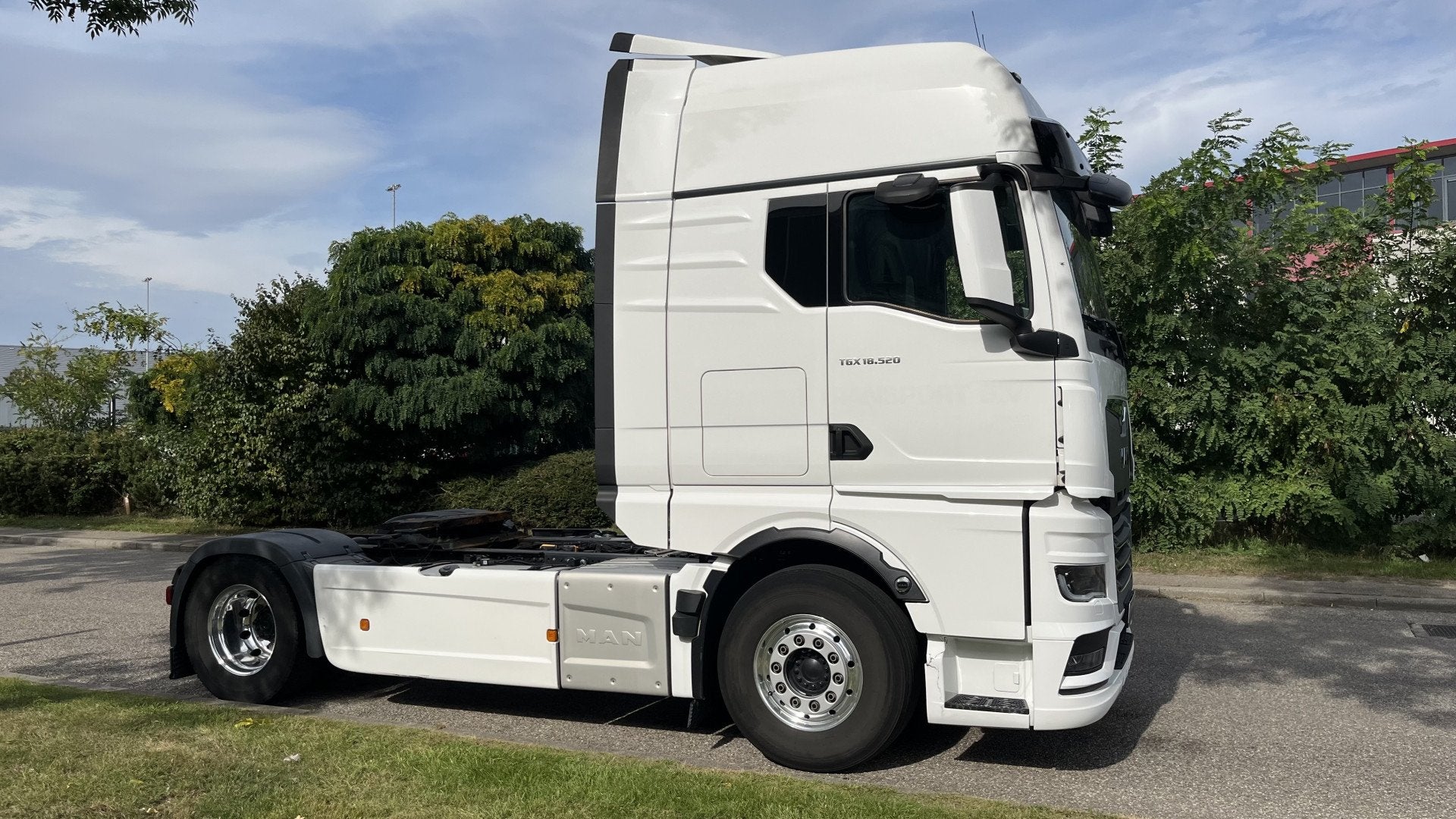 MAN TGX 18.520 LL SA 390 WB Alcoa ACC Apple Carplay 2x Tank, Automaat, Achterwielaandrijving, Euro 6, Wit