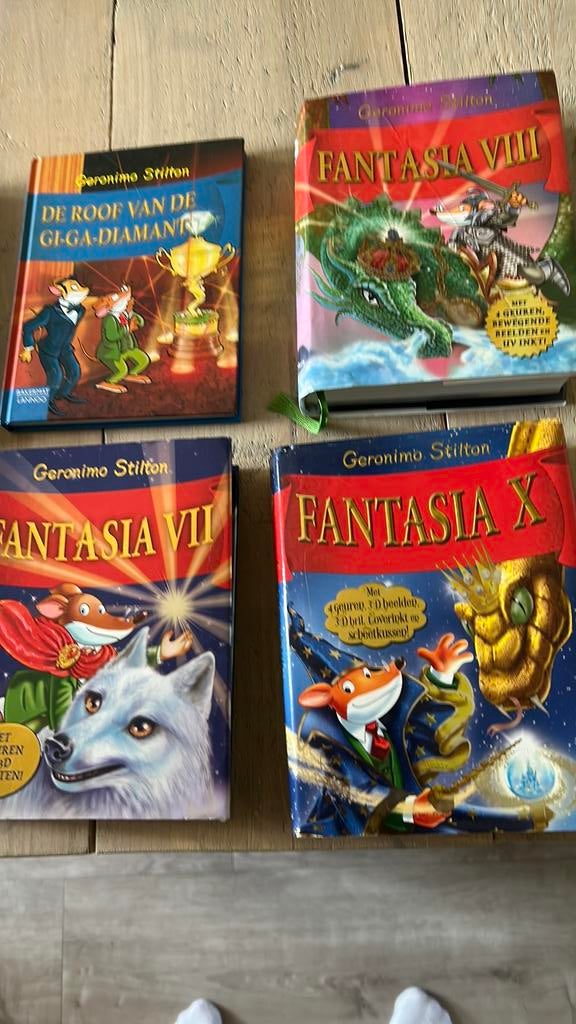 Geronimo Stilton boeken, Boeken, Ophalen, Gelezen