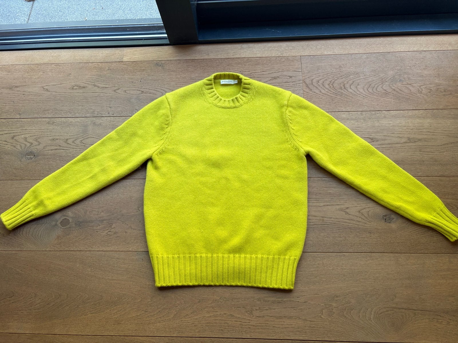 Suitsupply Pure Wool Trui - Maat M - Zo goed als nieuw, Ophalen of Verzenden, Zo goed als nieuw, Maat 48/50 (M), Geel