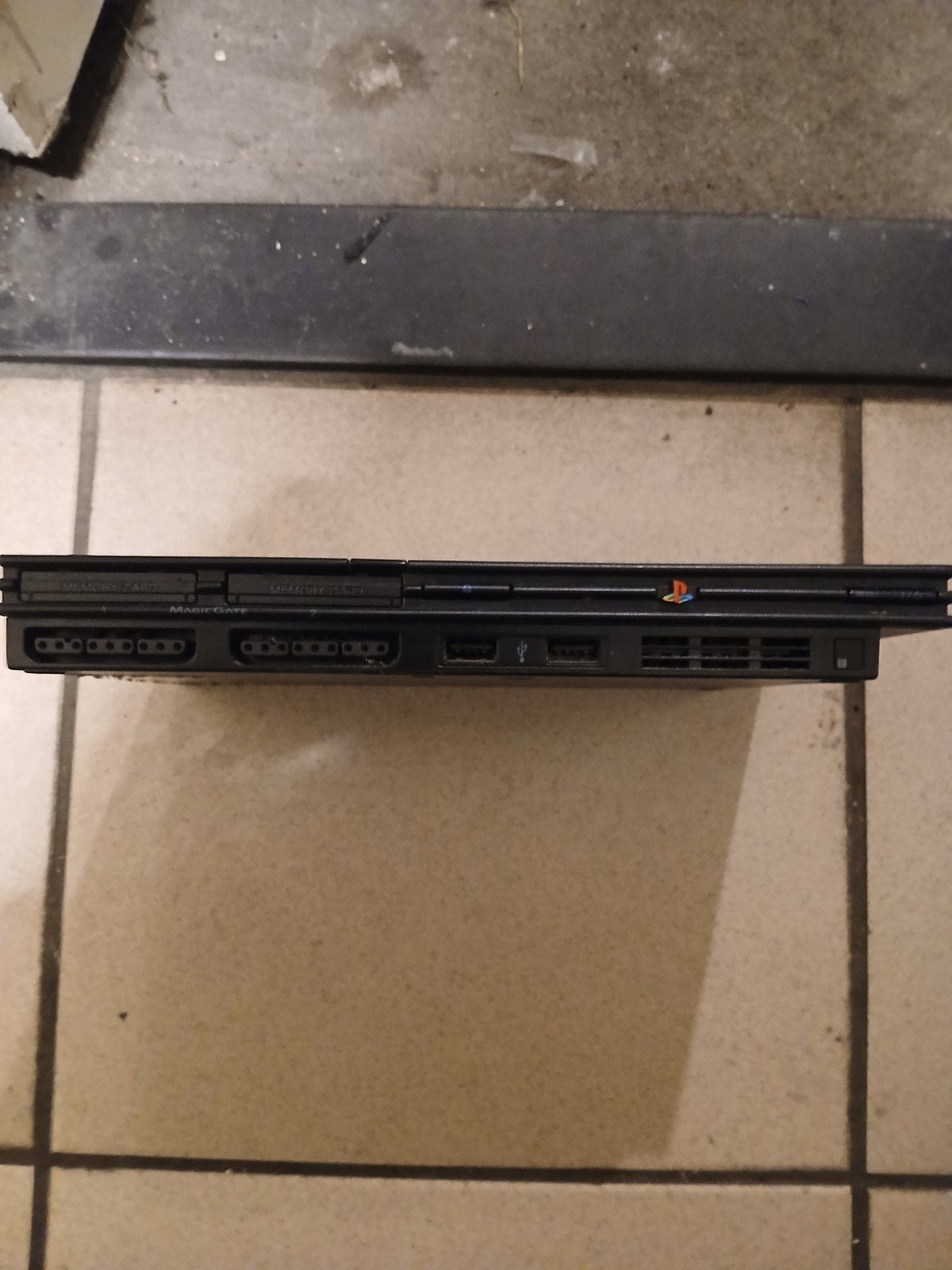 Sony PlayStation 2 Slim - Zwart, Gebruikt, Zwart, Ophalen of Verzenden, Zonder controller