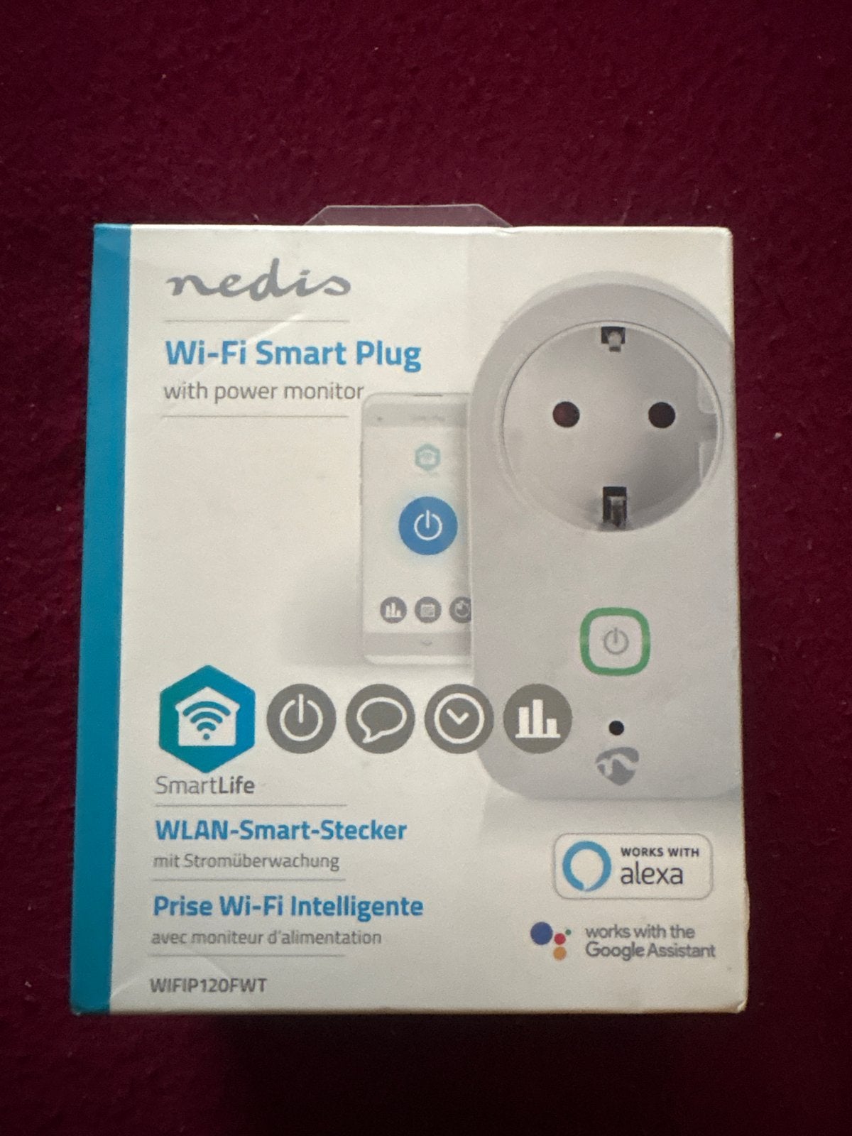 Nedis Wifi Smart Plug, Ophalen of Verzenden, Nieuw, Overige merken, Stekker