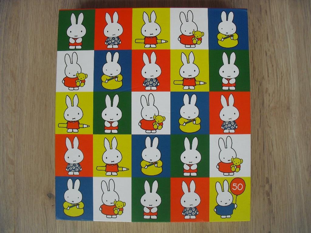 Nijntje 50 jaar spellendoos & groot voorleesboek compleet, Hobby en Vrije tijd, Gezelschapsspellen | Bordspellen, Vijf spelers of meer
