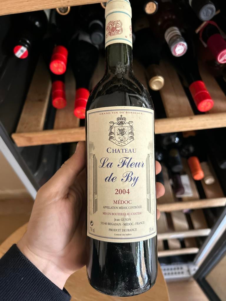 Chateau La Fleur De By Medoc 2004 - Grand Vin de Bordeaux, Verzamelen, Wijnen, Nieuw, Rode wijn, Frankrijk, Vol, Ophalen