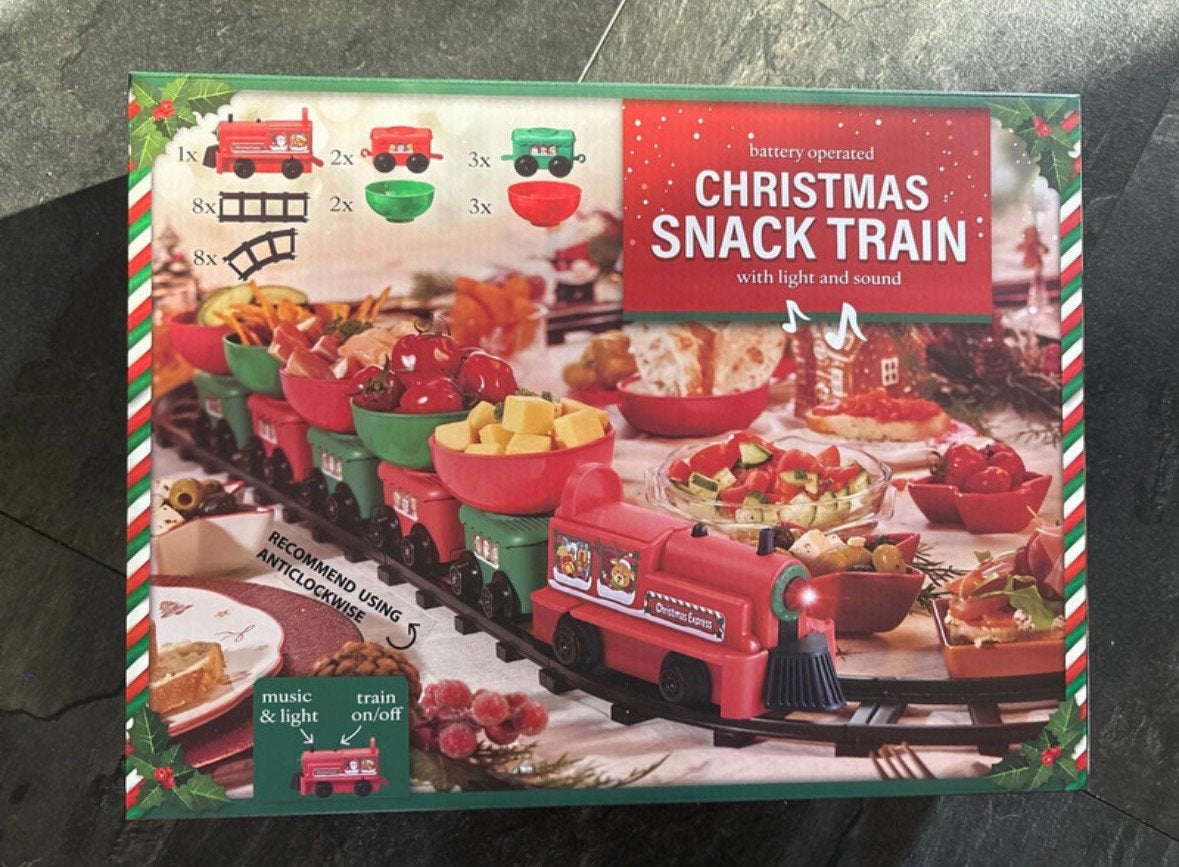Kerst snack trein nieuw, Diversen, Ophalen of Verzenden, Nieuw