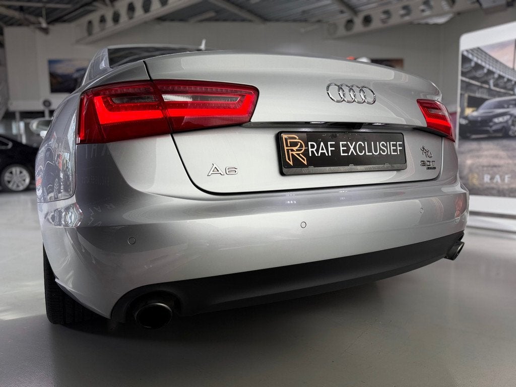 Audi A6 Limousine 2.0 TFSI Pro Line Business,kanteldak, Auto's, Audi, Automaat, Gebruikt, Zwart, Leder