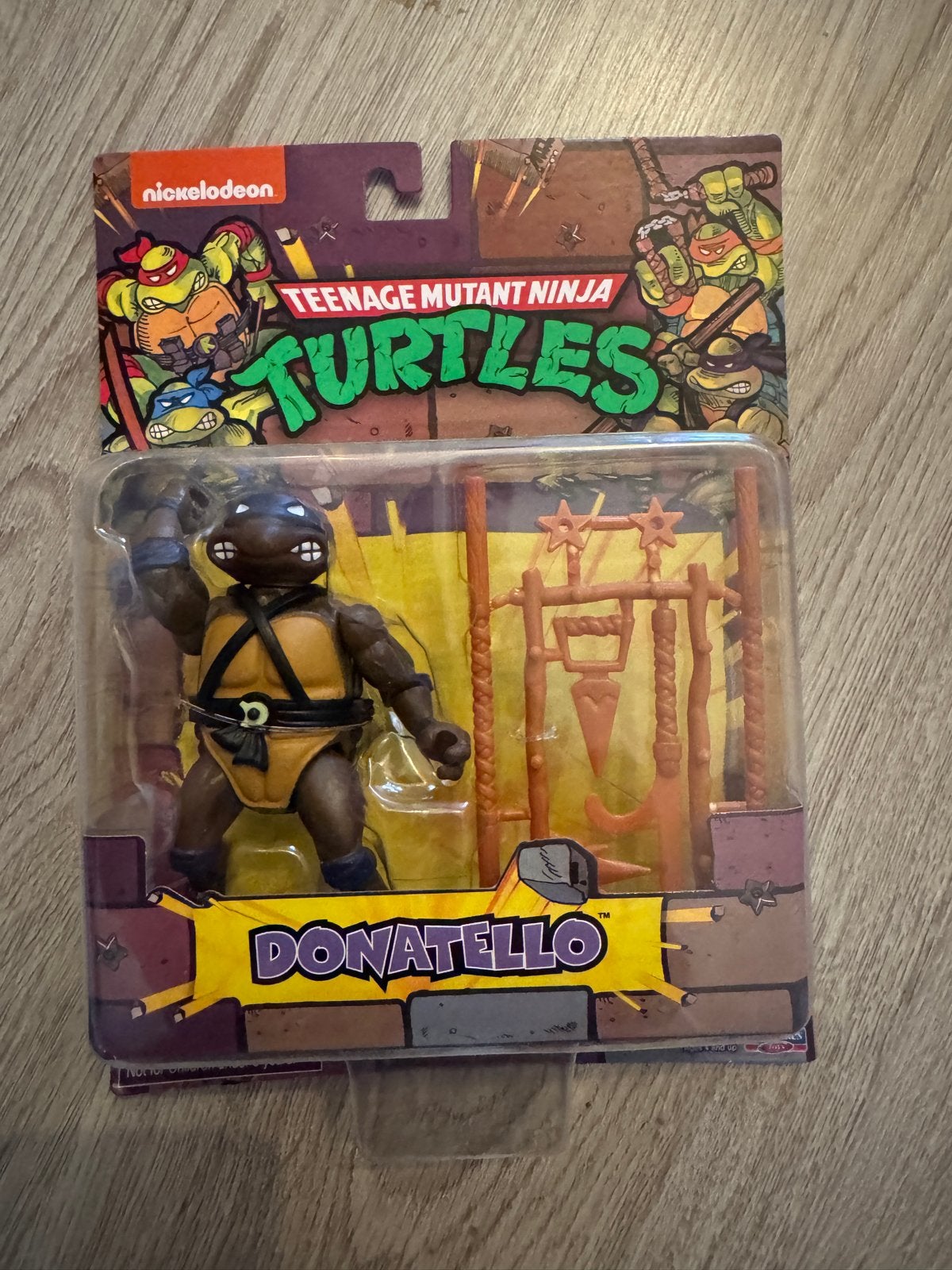 Teenage Mutant Ninja Turtles Donatello Actiefiguur, Ophalen of Verzenden, Nieuw