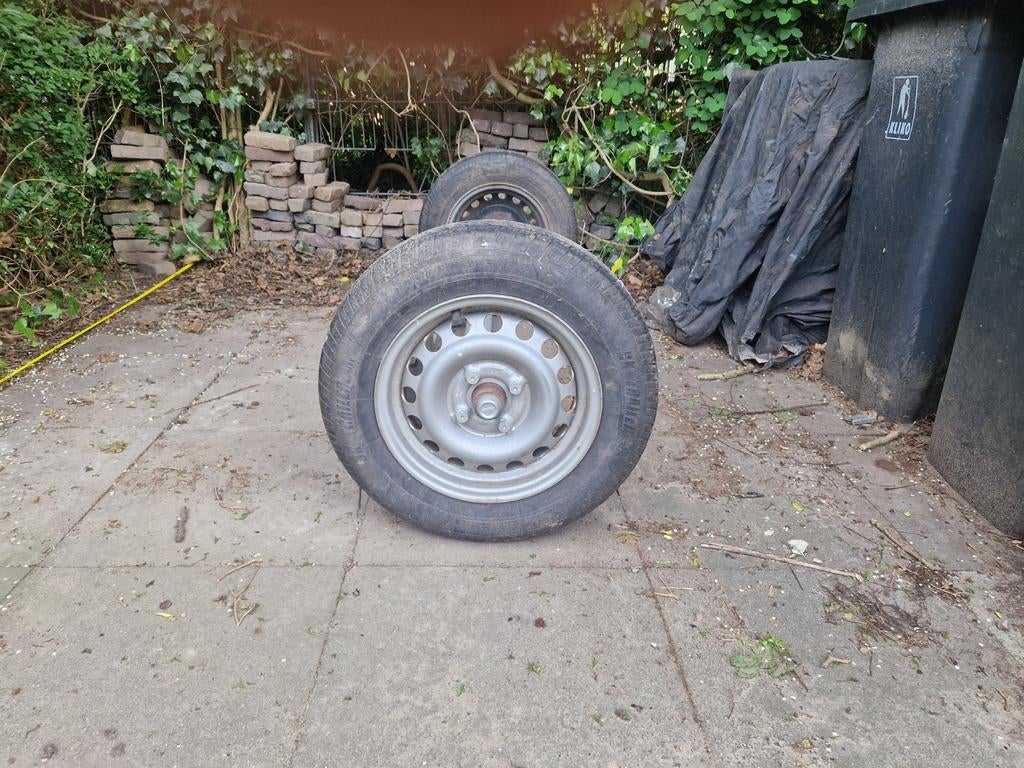 Wielas van een Humbaur aanhanger, Ophalen of Verzenden, Gebruikt