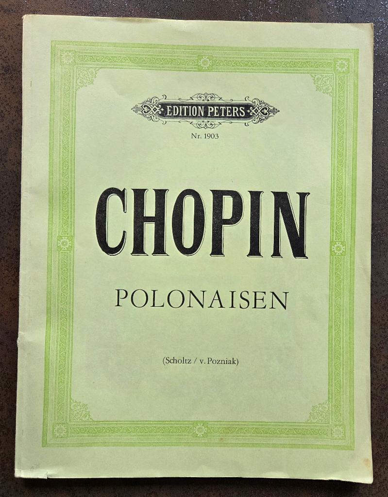 Chopin - Polonaisen (voor piano), Gebruikt, Verzenden, Klassiek, Artiest of Componist